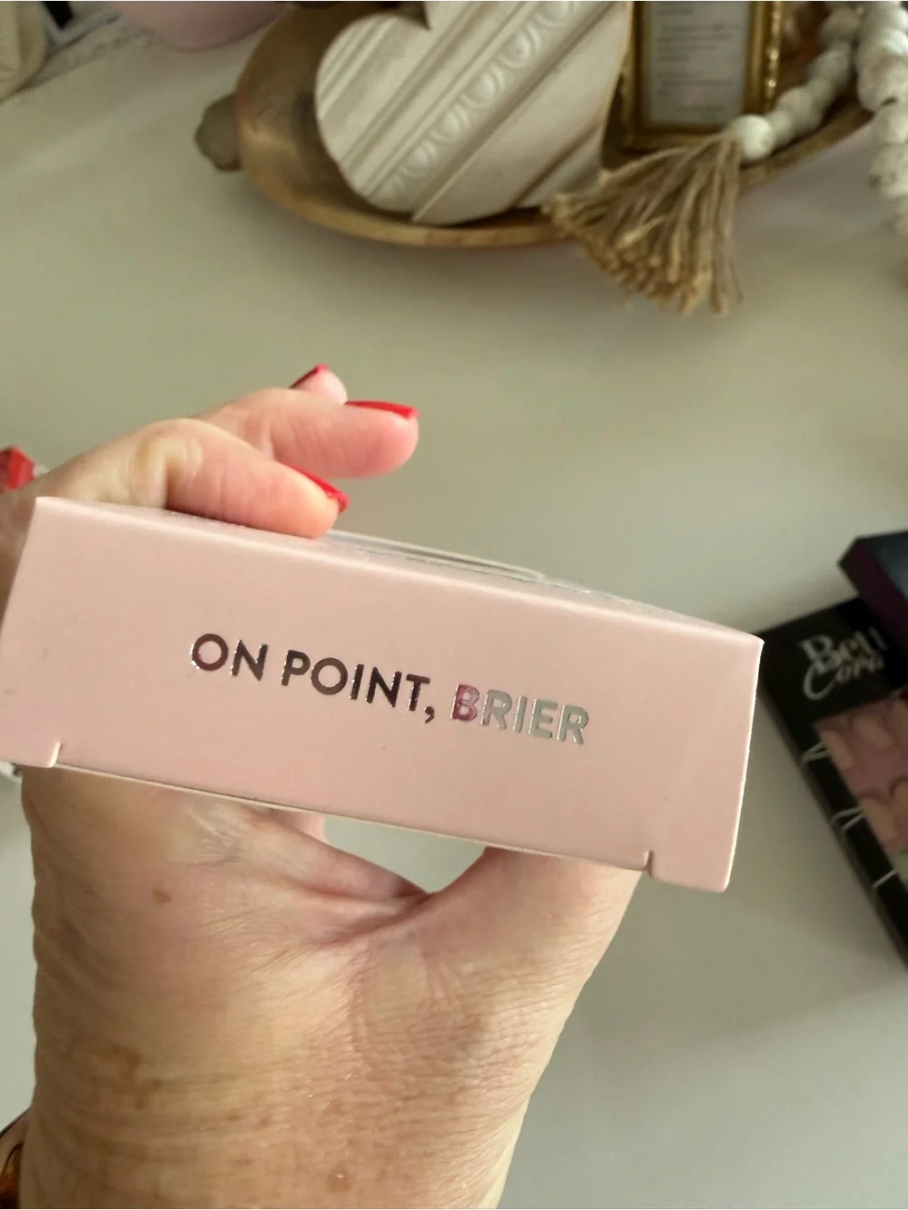 Red Aspen Nail Dashes Press-On Manicure in Nude Pink